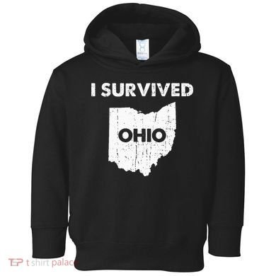 I Survived Ohio Toddler Hoodie