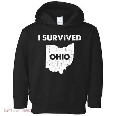 I Survived Ohio Toddler Hoodie