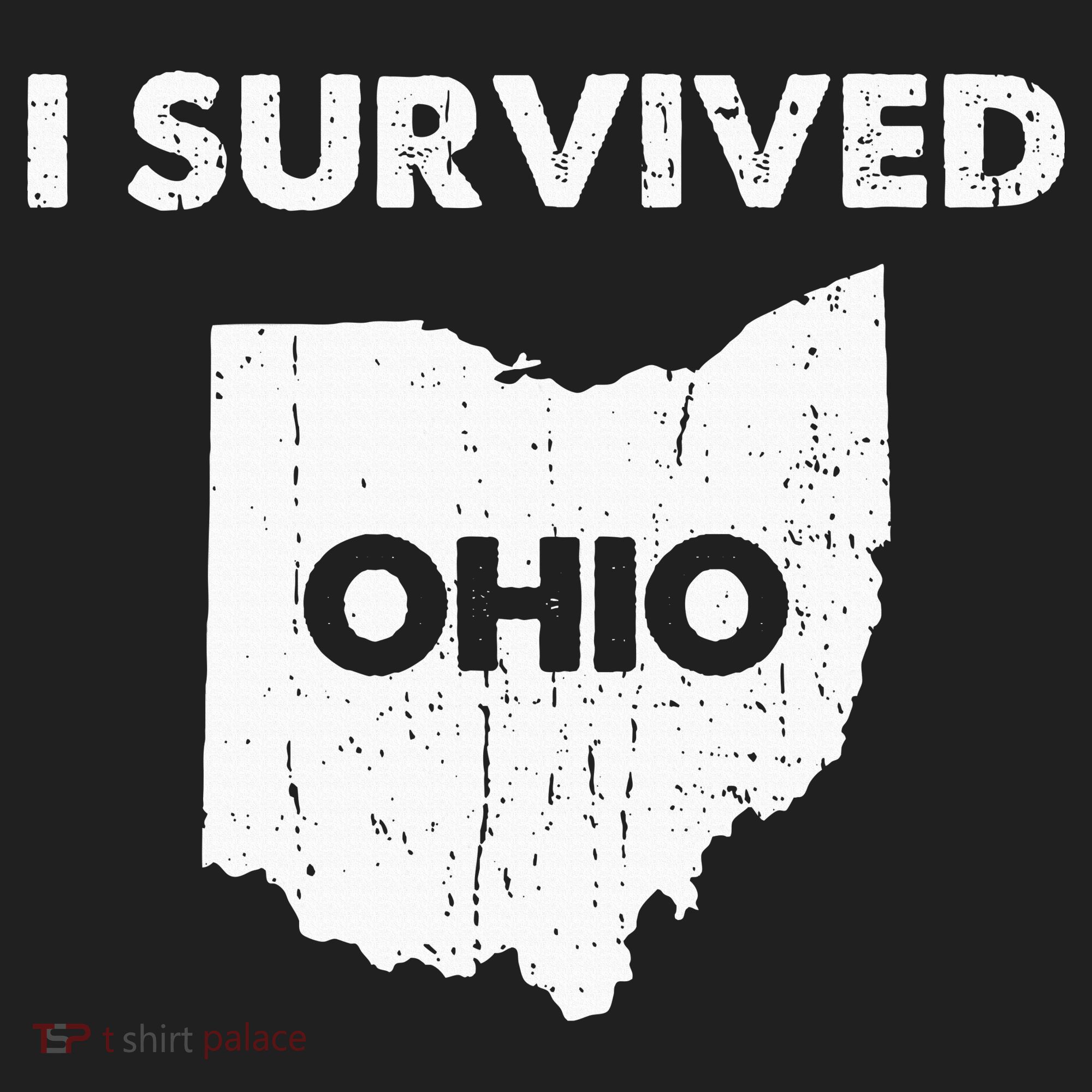 I Survived Ohio Golf Towel