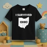 I Survived Ohio Toddler T-Shirt thumb 3