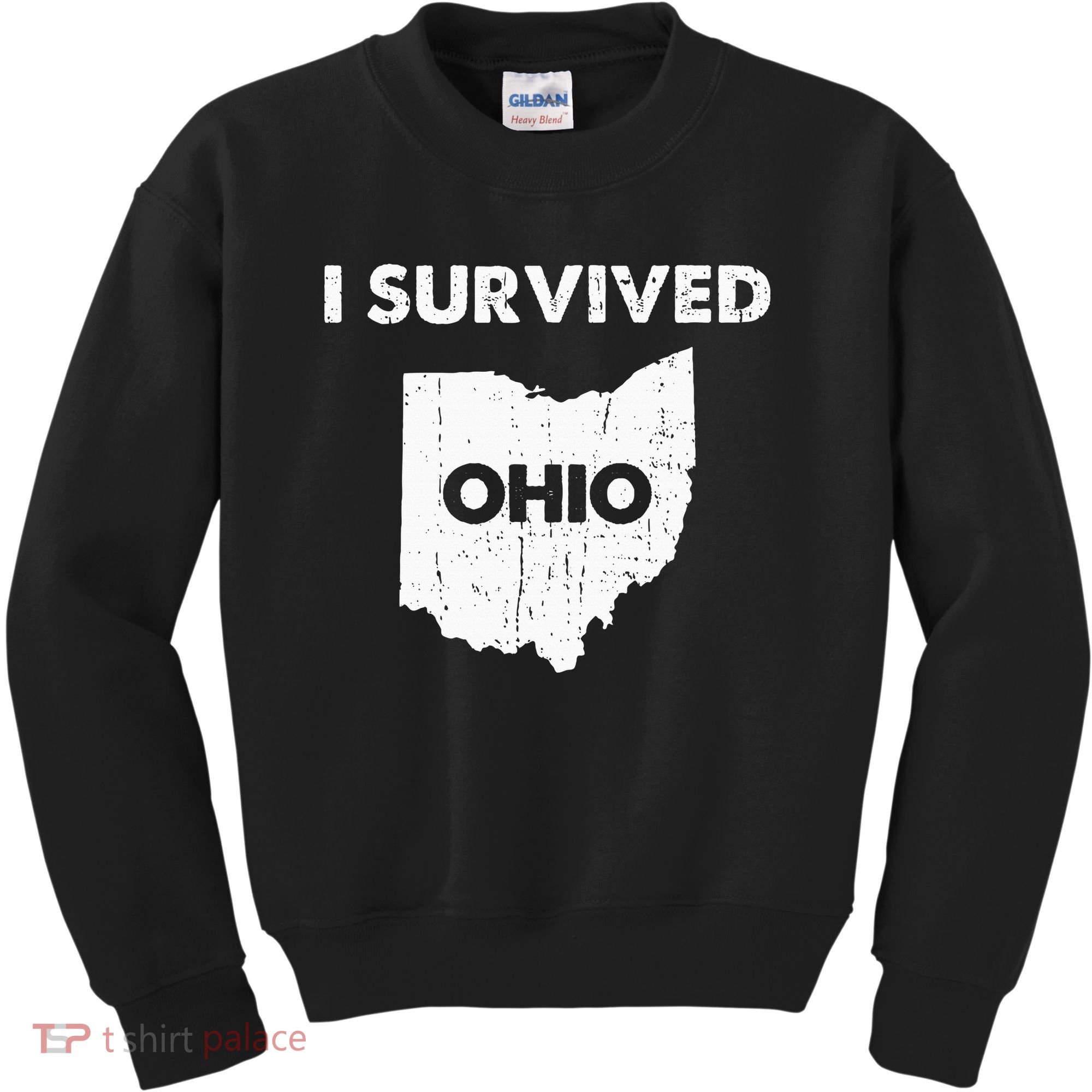 I Survived Ohio Kids Sweatshirt