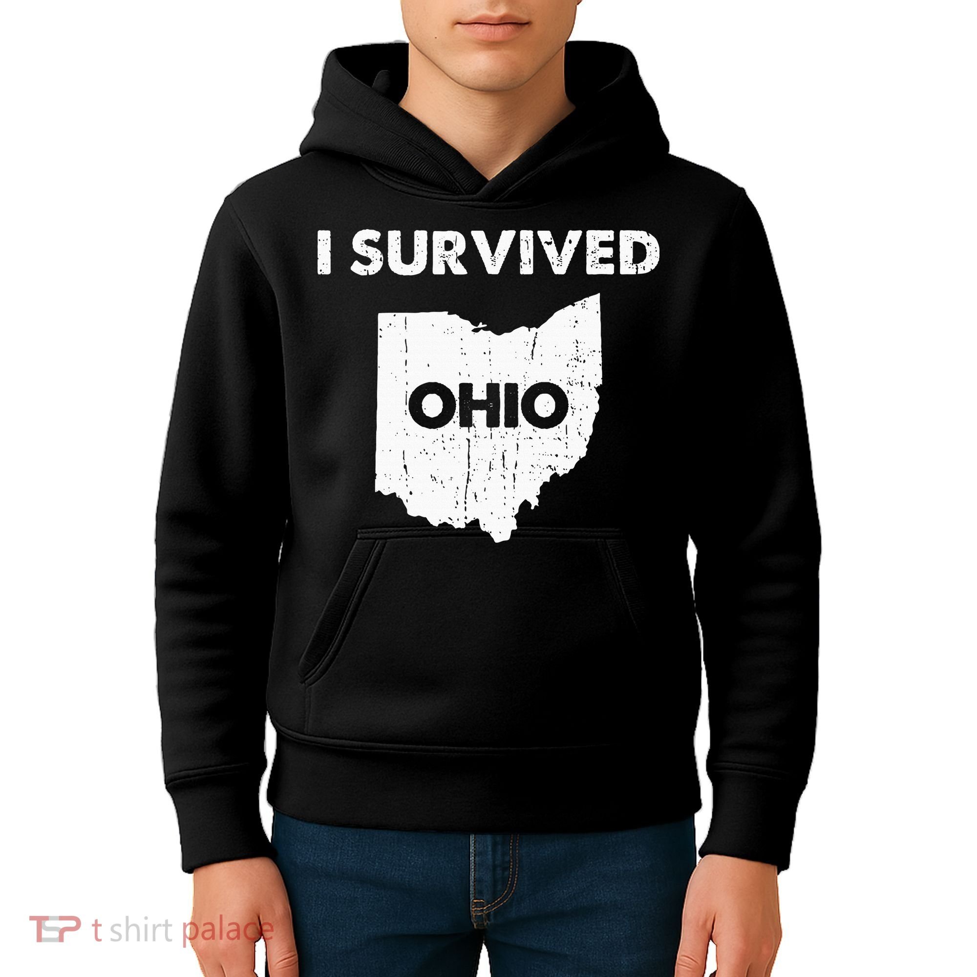 I Survived Ohio Kids Hoodie