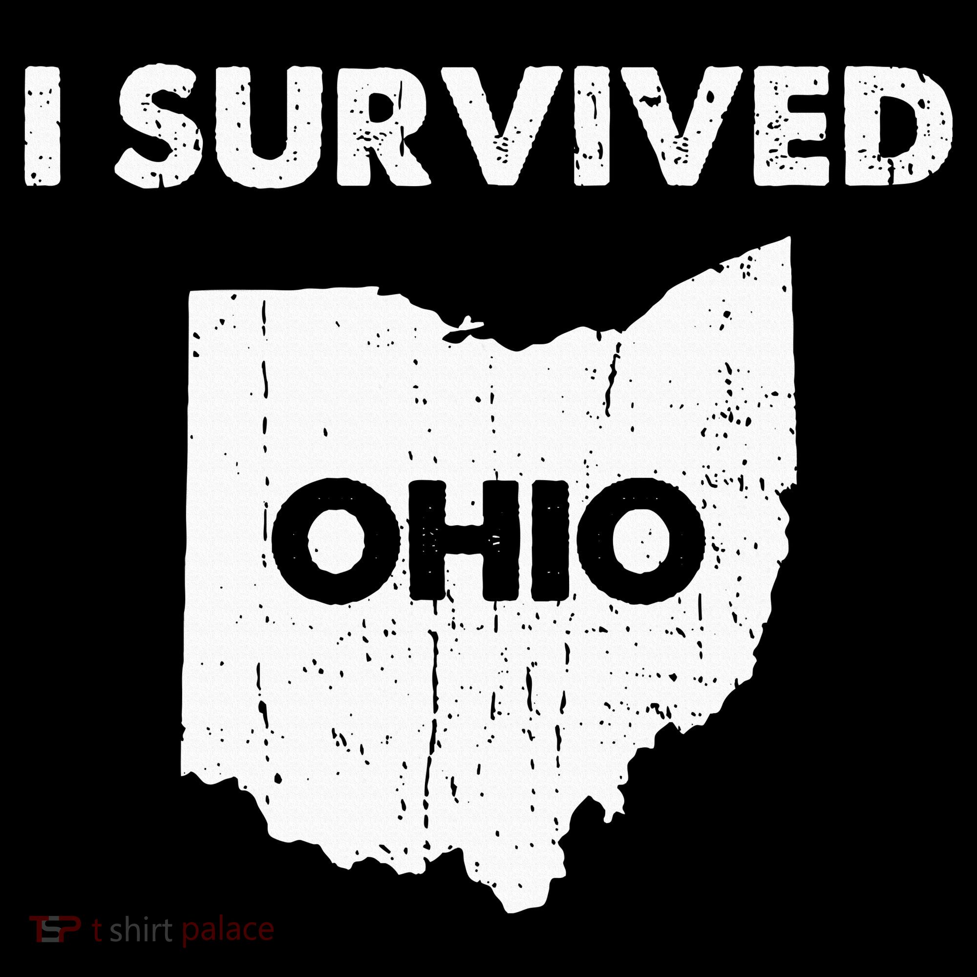 I Survived Ohio Kids T-Shirt