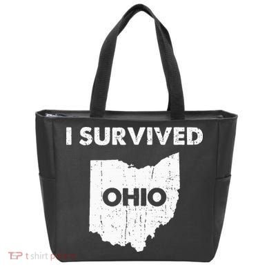 I Survived Ohio Tote Bag