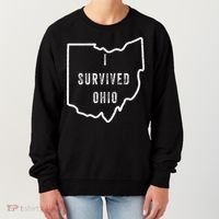 I Survived Ohio Meme Women's Sweatshirt thumb 0