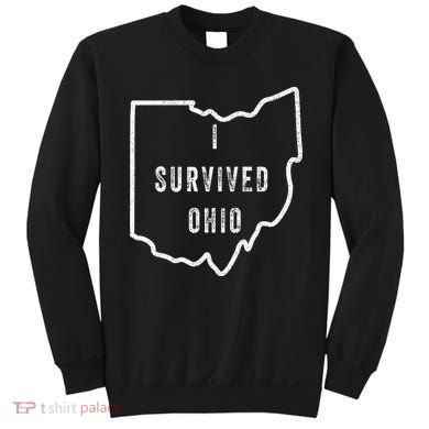 I Survived Ohio Meme Sweatshirt