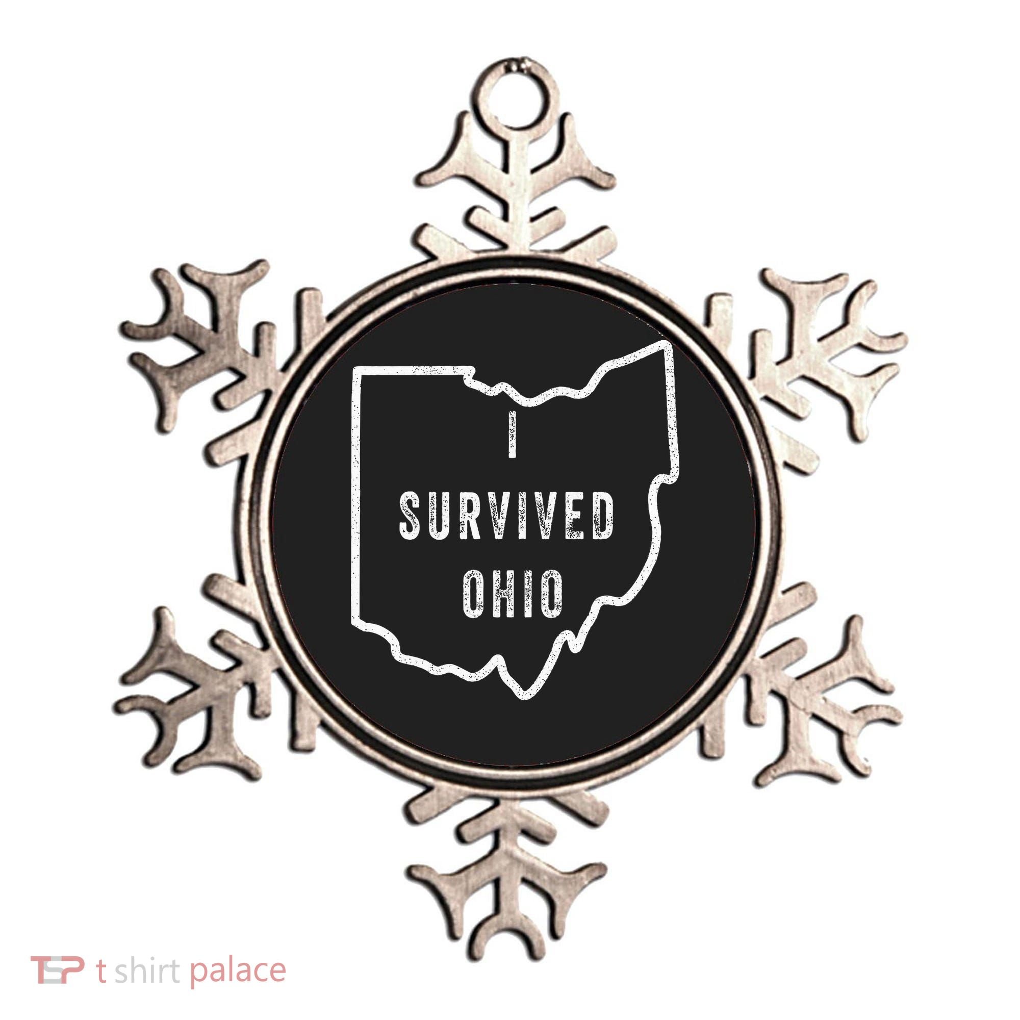 I Survived Ohio Meme Ornament