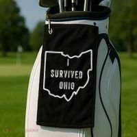 I Survived Ohio Meme Golf Towel thumb 2