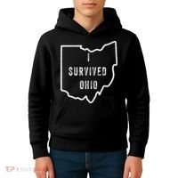 I Survived Ohio Meme Kids Hoodie thumb 4