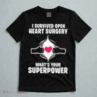 I Survived Open Heart Surgery Bypass Operation Recovery T-Shirt thumb 5