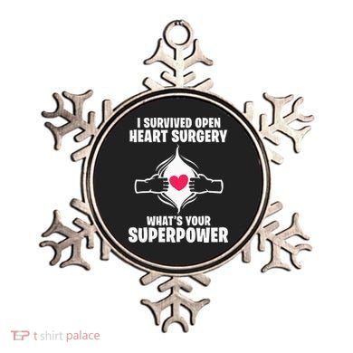 I Survived Open Heart Surgery Bypass Operation Recovery Ornament