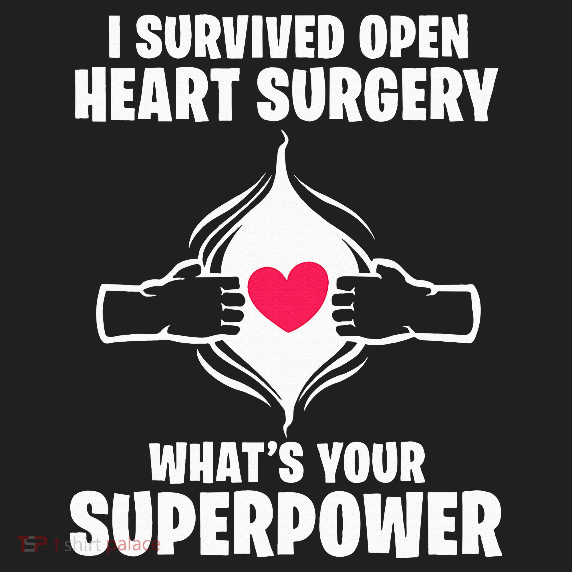I Survived Open Heart Surgery Bypass Operation Recovery Golf Towel