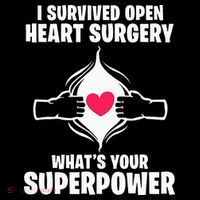 I Survived Open Heart Surgery Bypass Operation Recovery Kids Sweatshirt thumb 2