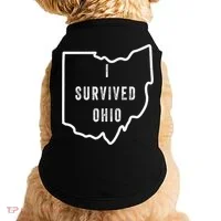 I Survived Ohio Meme Doggie Tank thumb 0