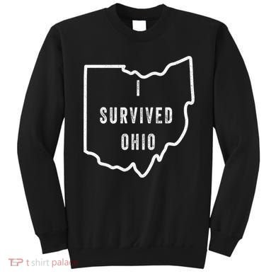 I Survived Ohio Meme Sweatshirt
