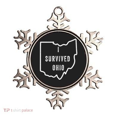 I Survived Ohio Meme Ornament