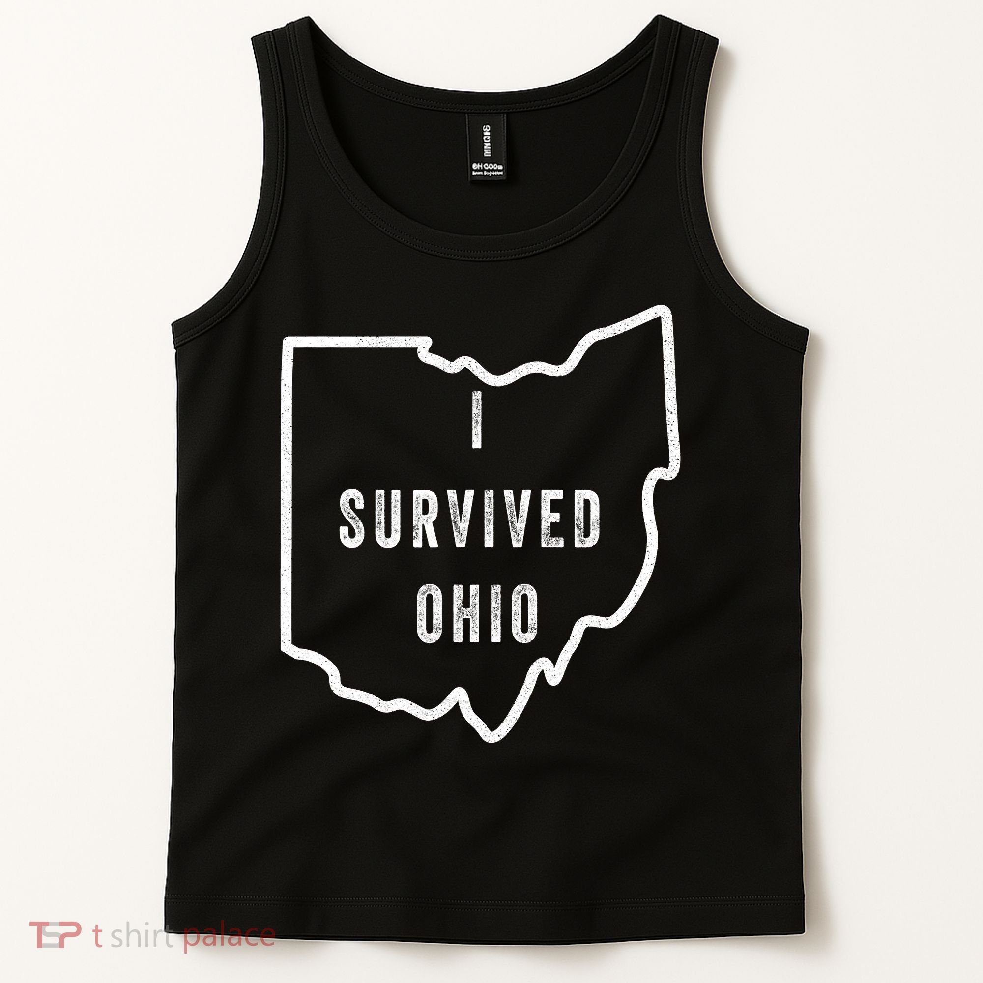I Survived Ohio Meme Tank Top