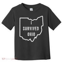 I Survived Ohio Meme Toddler T-Shirt thumb 0