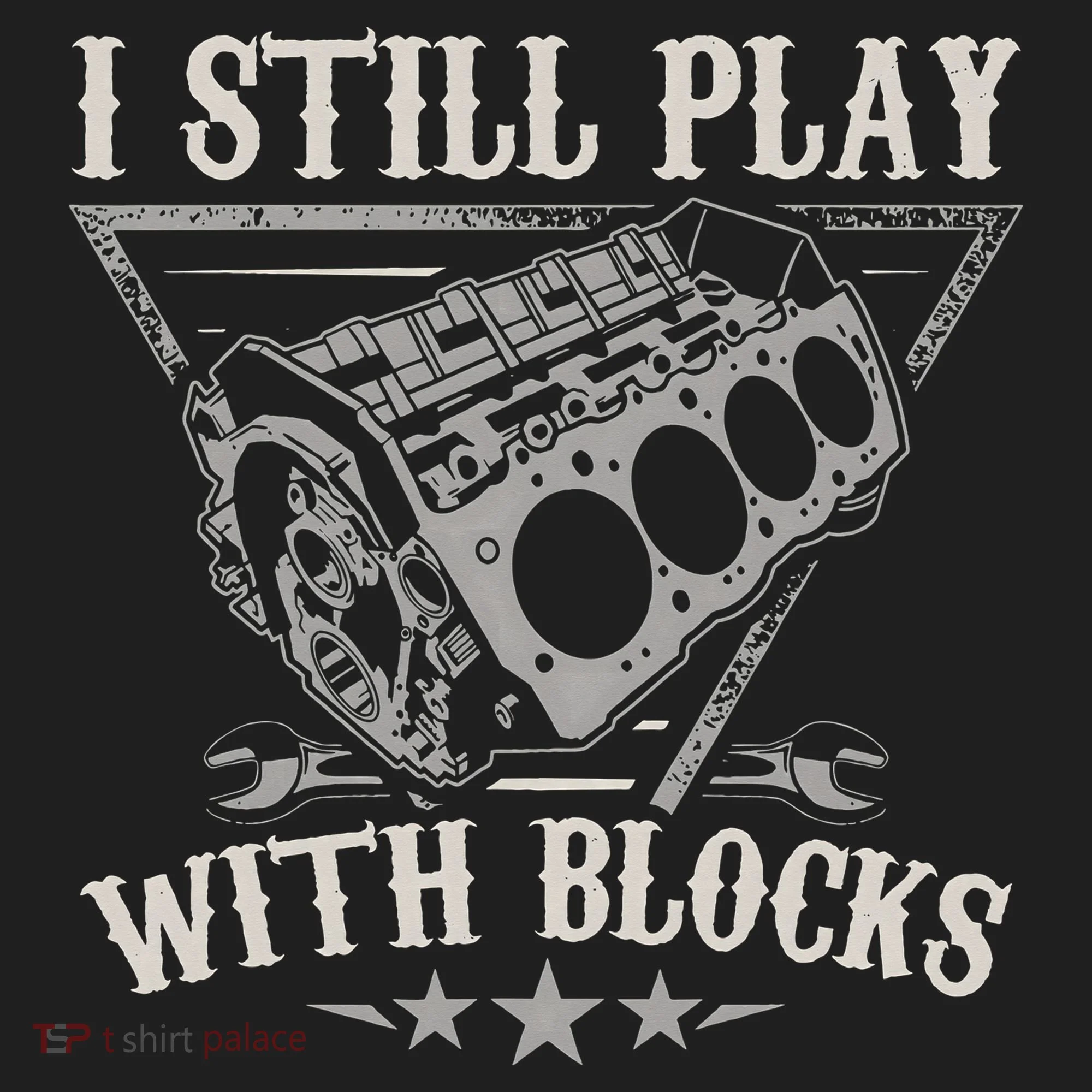 I Still Play With Blocks Racing Maintenance Vintage Beanie