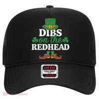 Irish St Patricks Day Shamrock Dibs On The Redhead Hat thumb 0