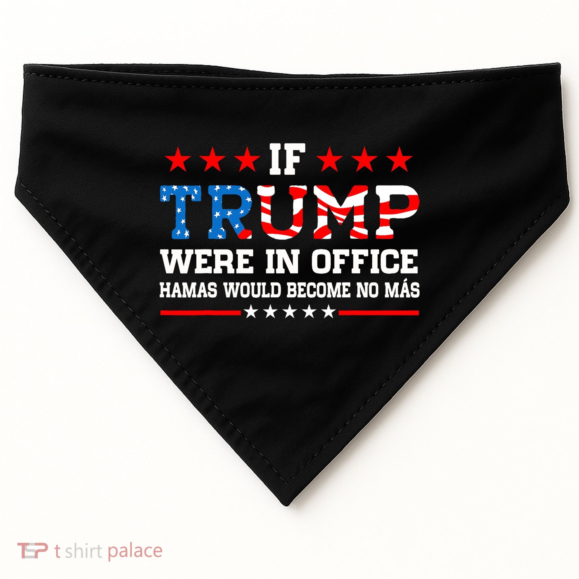 Israel Strong Pray For Israel Pro Trump 2024 USA-Made Doggie Bandana