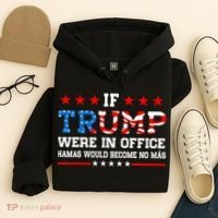 Israel Strong Pray For Israel Pro Trump 2024 Hoodie thumb 4