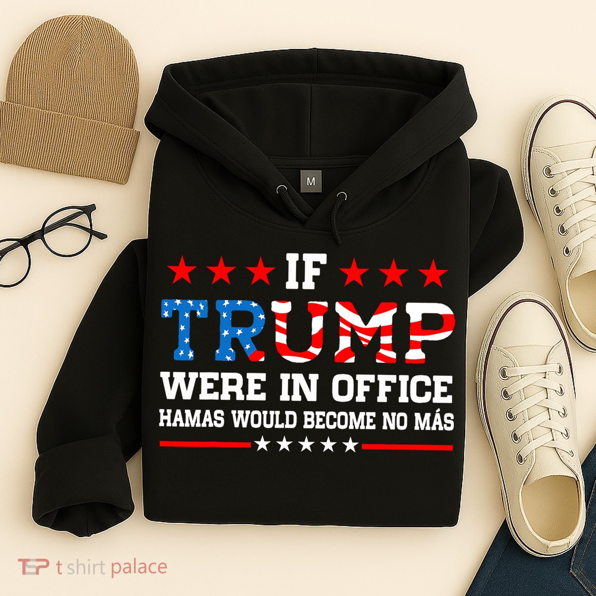 Israel Strong Pray For Israel Pro Trump 2024 Hoodie