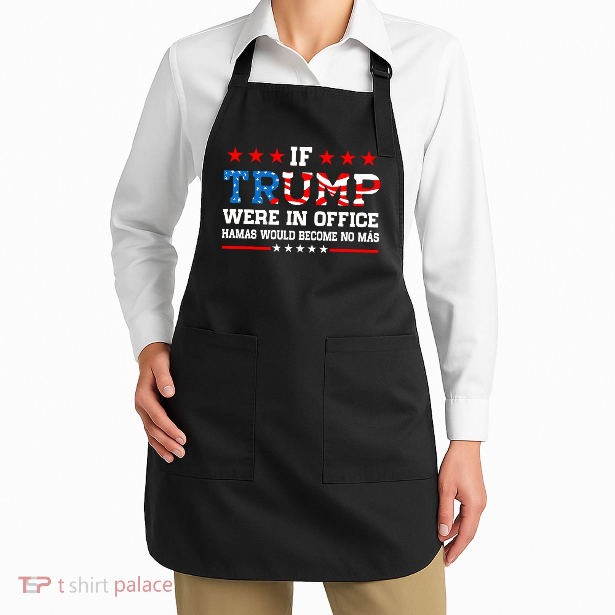 Israel Strong Pray For Israel Pro Trump 2024 Apron
