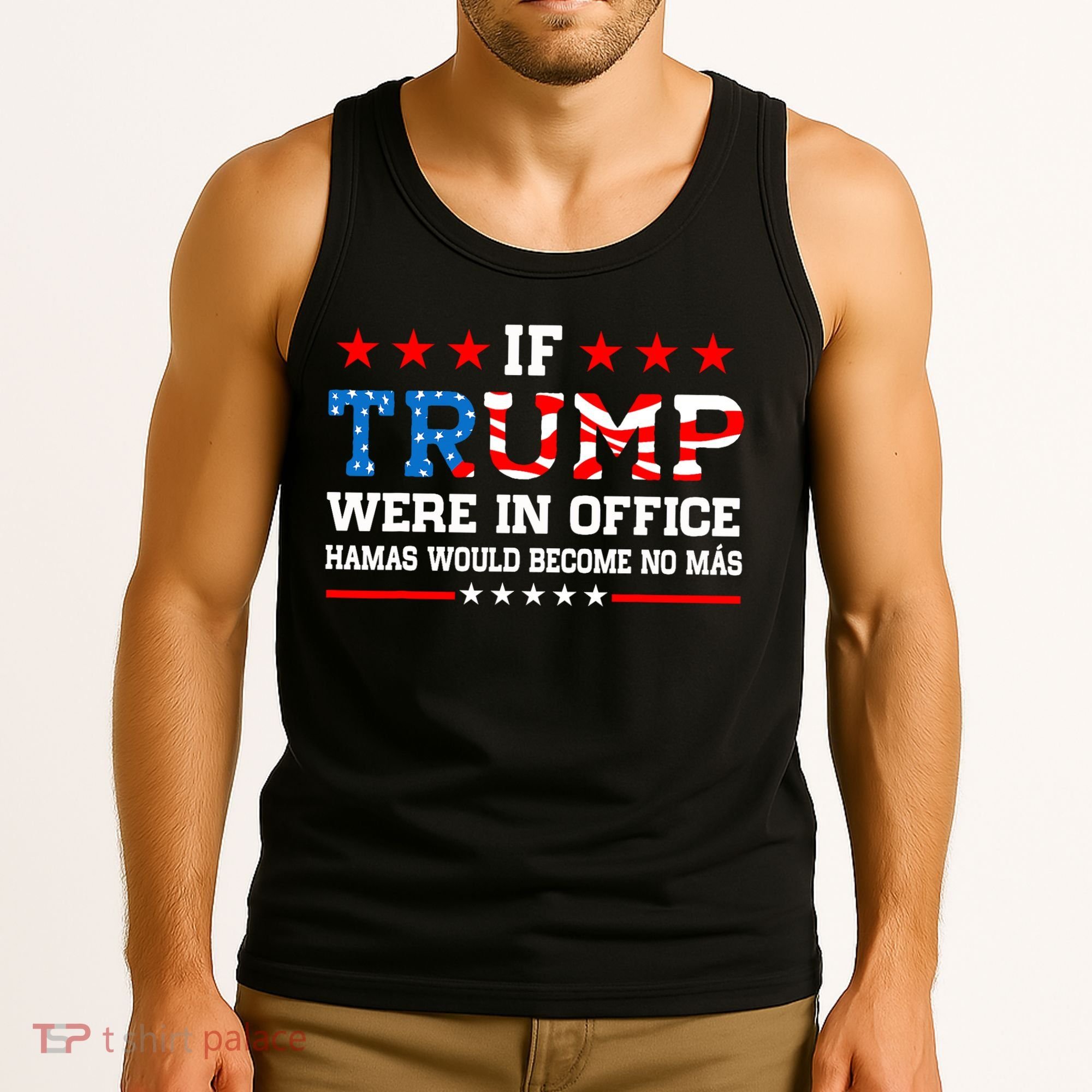 Israel Strong Pray For Israel Pro Trump 2024 Tank Top