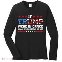 Israel Strong Pray For Israel Pro Trump 2024 Women's Long Sleeve Shirt thumb 0