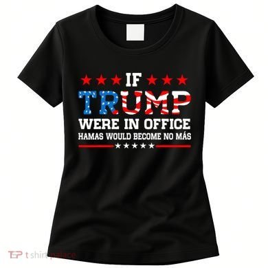 Israel Strong Pray For Israel Pro Trump 2024 Women's T-Shirt