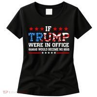 Israel Strong Pray For Israel Pro Trump 2024 Women's T-Shirt thumb 0