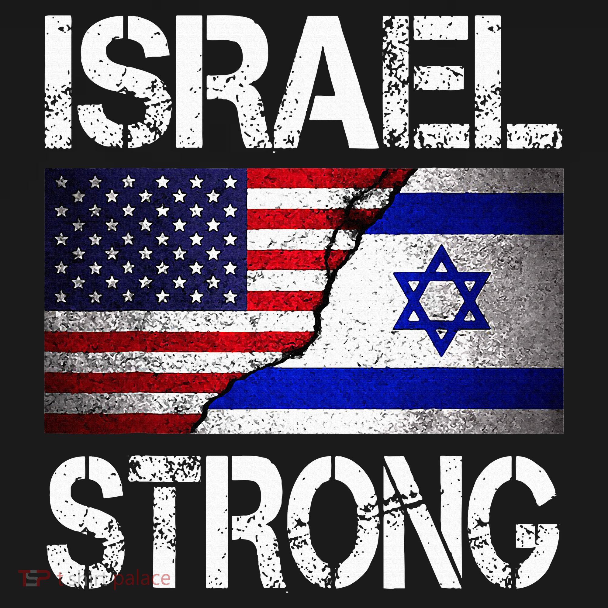 Israel Strong Pray For Israel US Israel Flag Sweatshirt