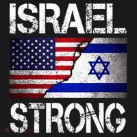 Israel Strong Pray For Israel US Israel Flag Women's Tank Top thumb 5