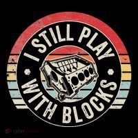 I Still Play With Blocks Racing Maintenance Apron thumb 3