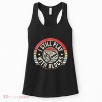 I Still Play With Blocks Racing Maintenance Women's Tank Top thumb 0
