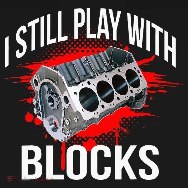 I Still Play With Blocks Funny Mechanic Bucket Hat