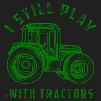 I Still Play With Tractors Gift Cute Bulldozer Farm Gift Beanie thumb 2