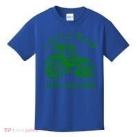 I Still Play With Tractors Gift Cute Bulldozer Farm Gift Kids T-Shirt thumb 0
