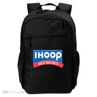 Ihoop So Please Watch Your Ankles Funny Basketball Backpack thumb 0