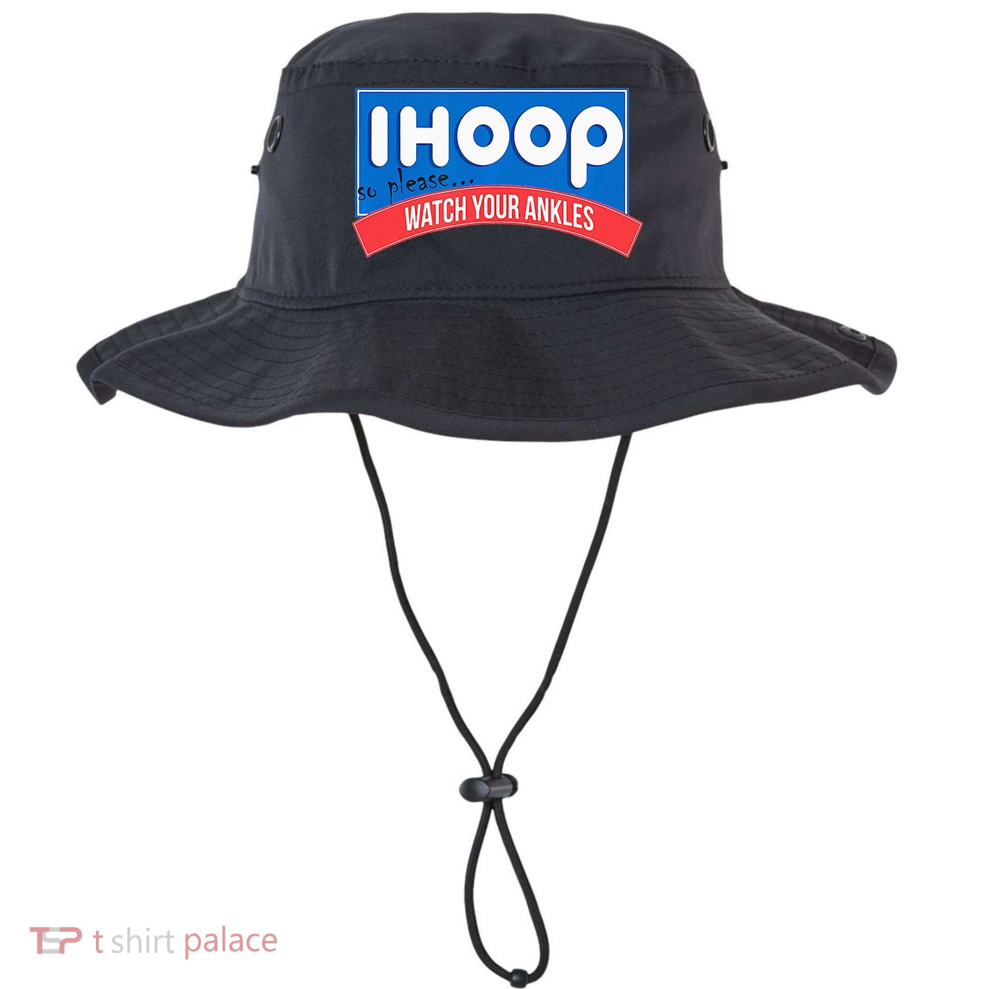 Ihoop So Please Watch Your Ankles Funny Basketball Bucket Hat