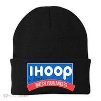Ihoop So Please Watch Your Ankles Funny Basketball Beanie thumb 0