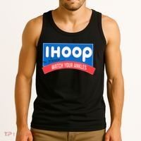 Ihoop So Please Watch Your Ankles Funny Basketball Tank Top thumb 3