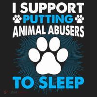 I Support Putting Animal Abusers To Sleep Beanie thumb 2