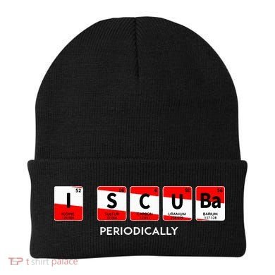 I Scuba Periodically Element Design With Number And Weight Beanie