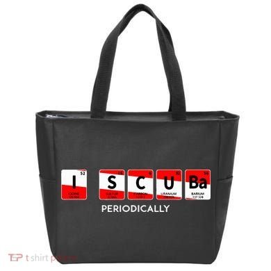 I Scuba Periodically Element Design With Number And Weight Tote Bag
