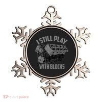 I Still Play With Blocks Racing Maintenance Man Gift Ornament thumb 0