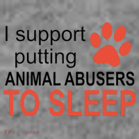I Support Putting Animal Abusers To Sleep Toddler Hoodie thumb 2