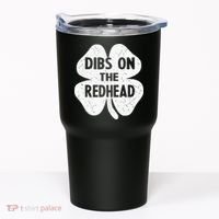 Irish St Patricks Day Shamrock Dibs On The Redhead Tumbler thumb 0