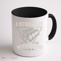 I Still Play With Blocks Car Mechanic Motor Engine Coffee Mug thumb 1